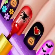 Glow Halloween Nails Polish & Color
