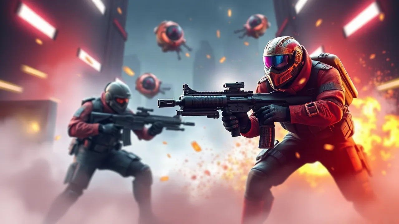 Unleash Chaos in Unblocked Bullet Force Today image