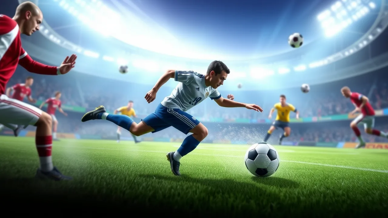 Play Soccer 3D Games Kizi Online Free image