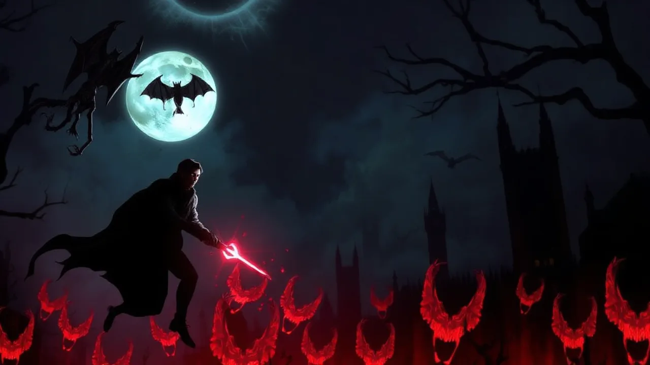 Survive the Night: Vampire Survivors Unblocked image