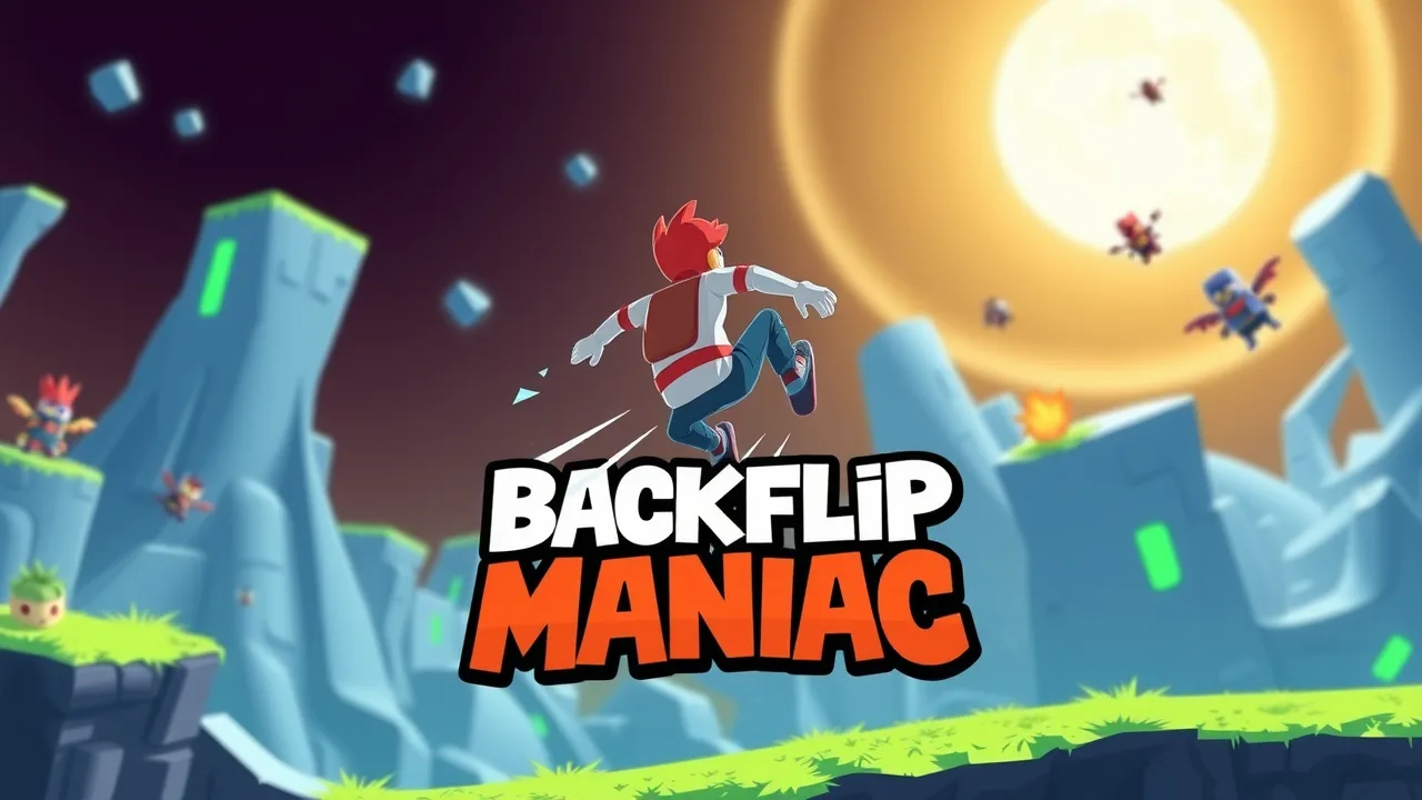 Unblocked Gaming Fun: backflip maniac game unblocked image