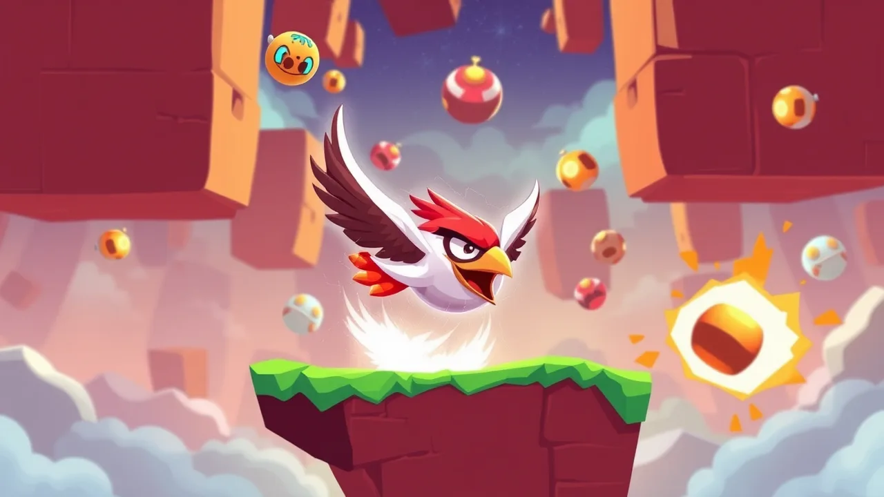 Smashy Bird Takes Flight image