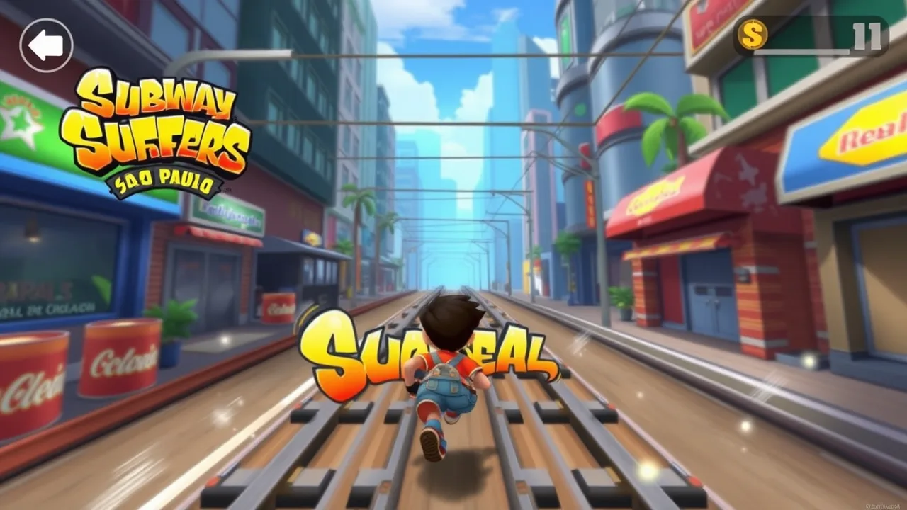 Mastering Subway Surfers Sao Paulo Android Gameplay image