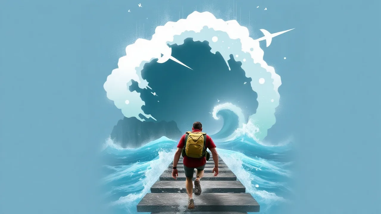 Survive the Waves in Escape Tsunami for Brainrots Game Online image