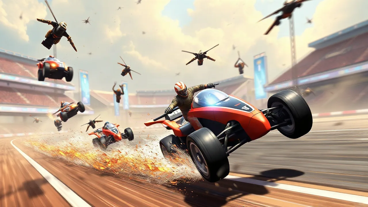 Mad Gunz Online: The Ultimate Racing Challenge image