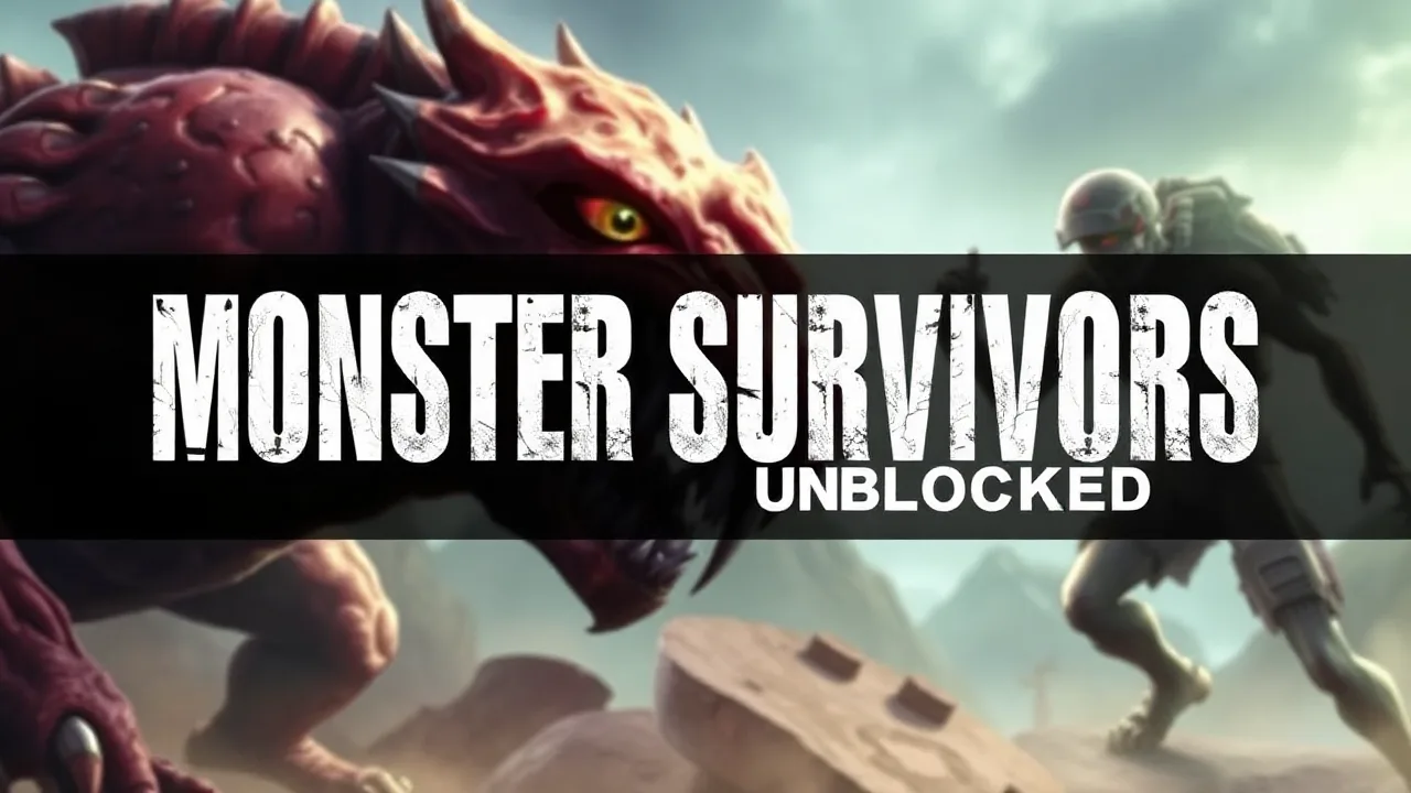 Can You Survive in Monster Survivors Unblocked? image
