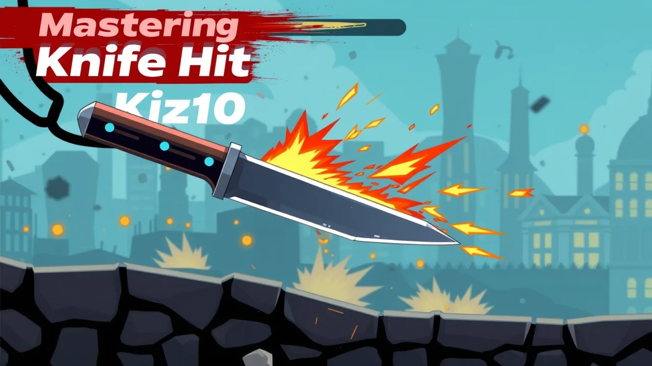 Mastering Knife Hit Kizi10 for Fun image