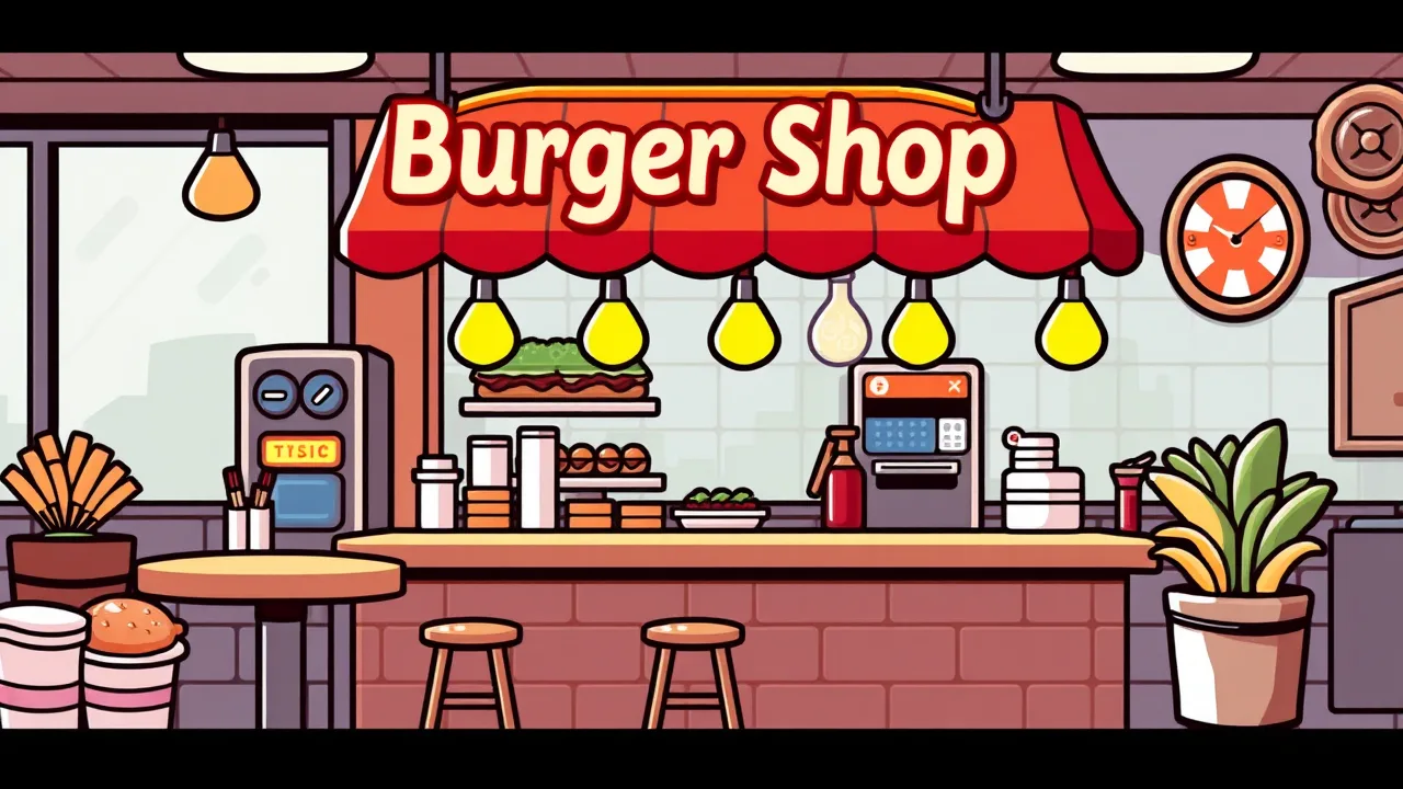 Burger Shop Games: A Delicious Business Venture image