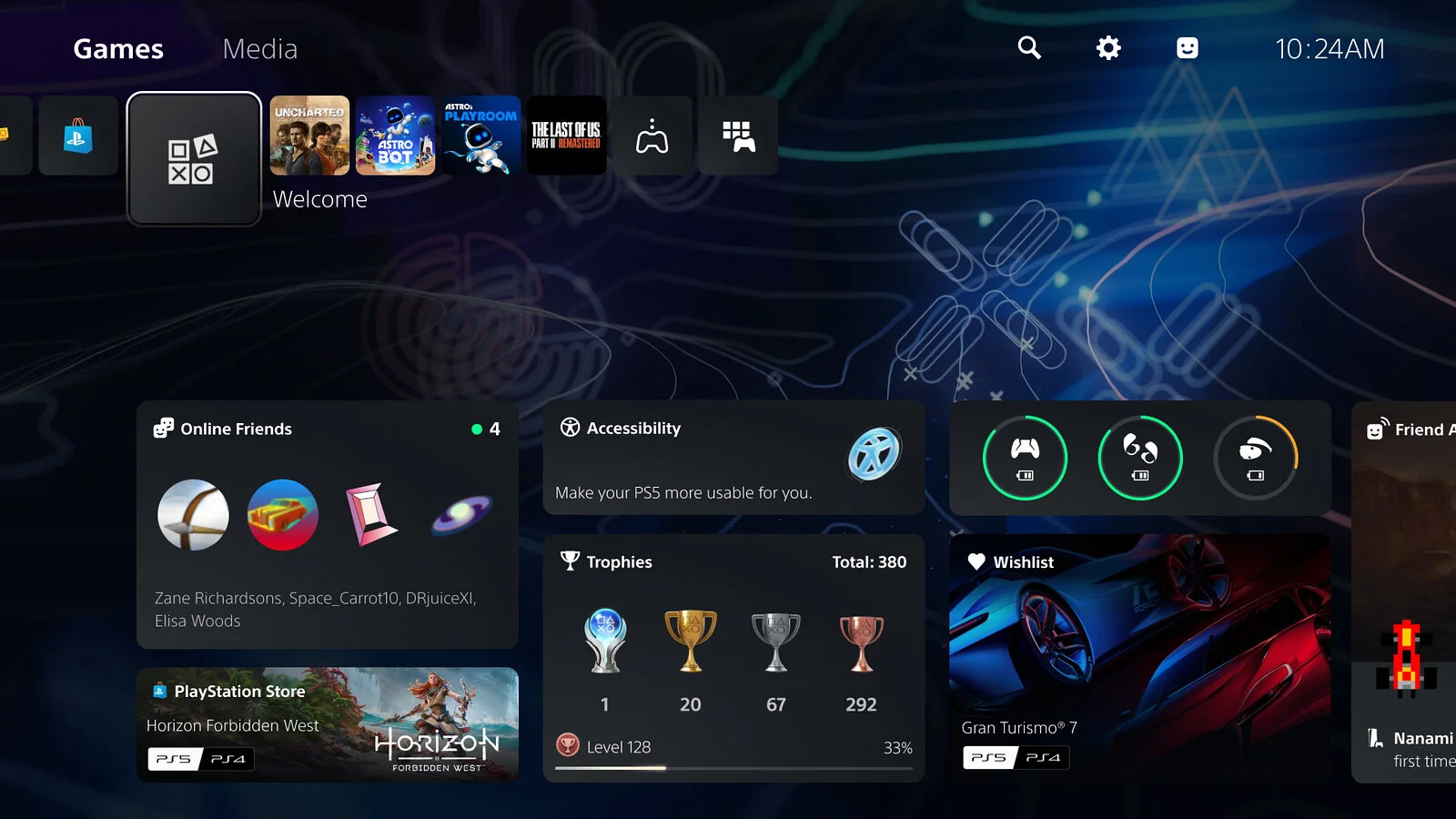 Major PS5 Update Introduces Welcome Hub, Party Share, and Additional New Features image