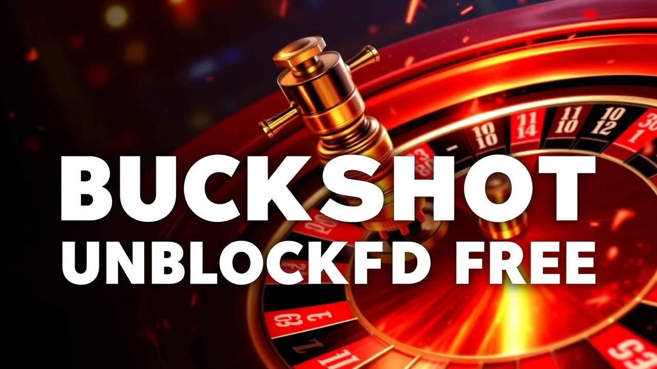 Play Buckshot Roulette Unblocked Free Now! image