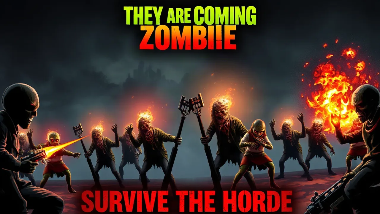 They Are Coming Zombie Game Unblocked: Survive the Horde image