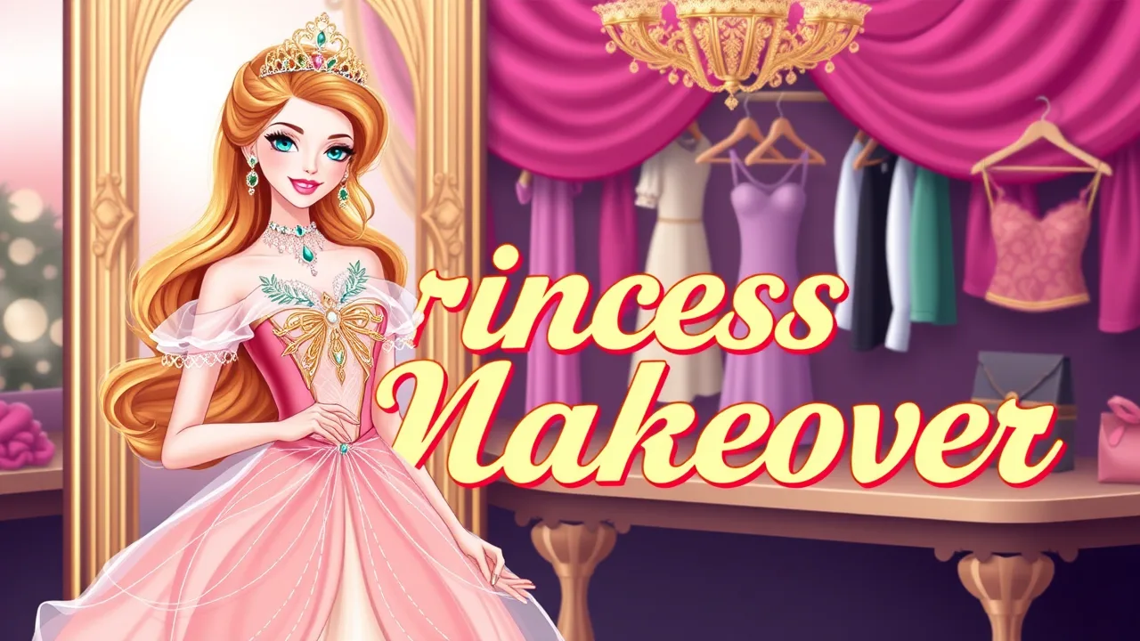 Princess Makeover Fashion Games image