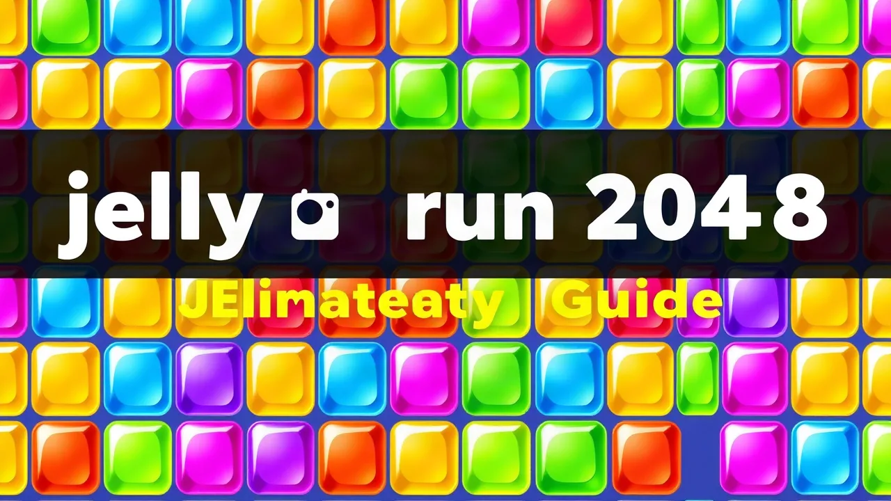 The Ultimate Strategy Guide for jelly run 2048 online image
