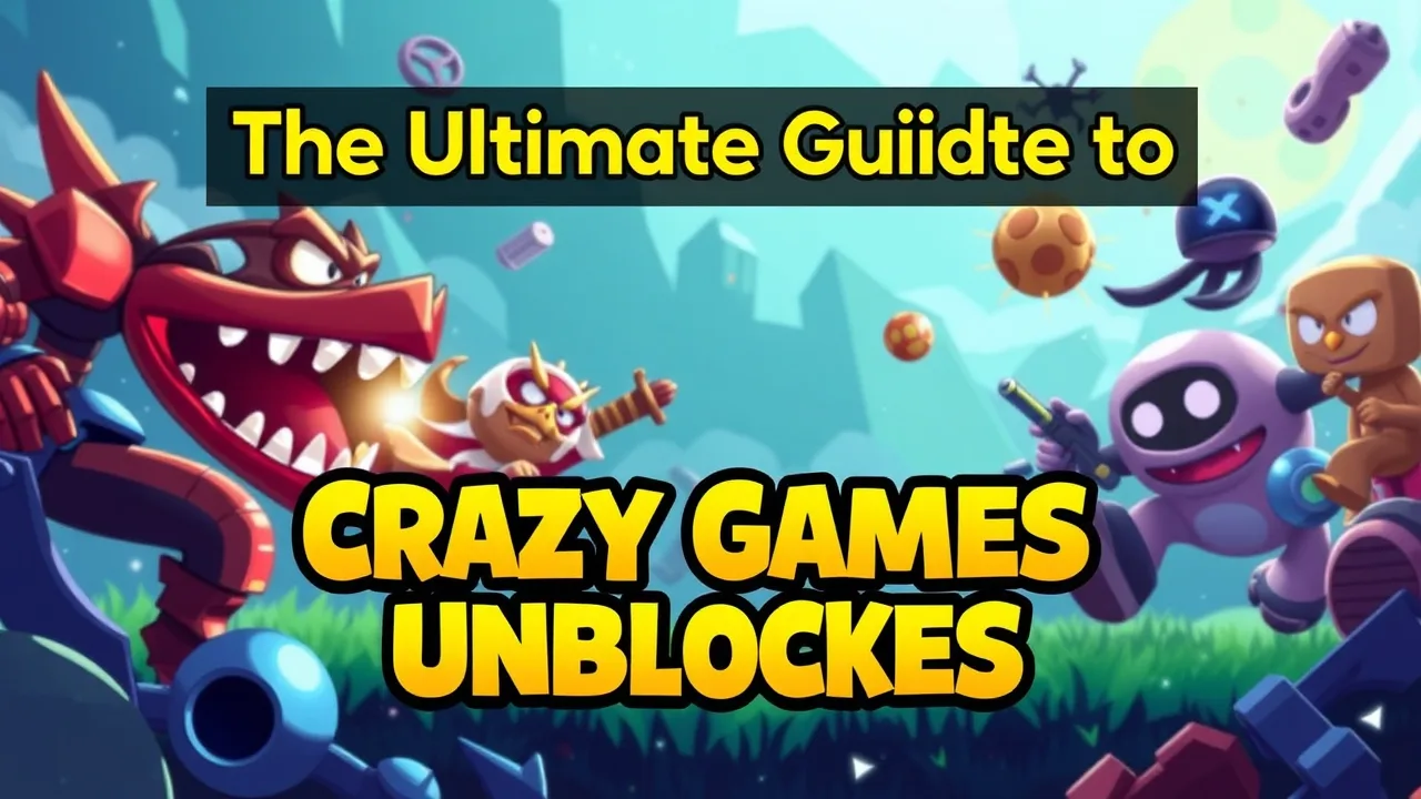 The Ultimate Guide to Crazy Games Unblockes image