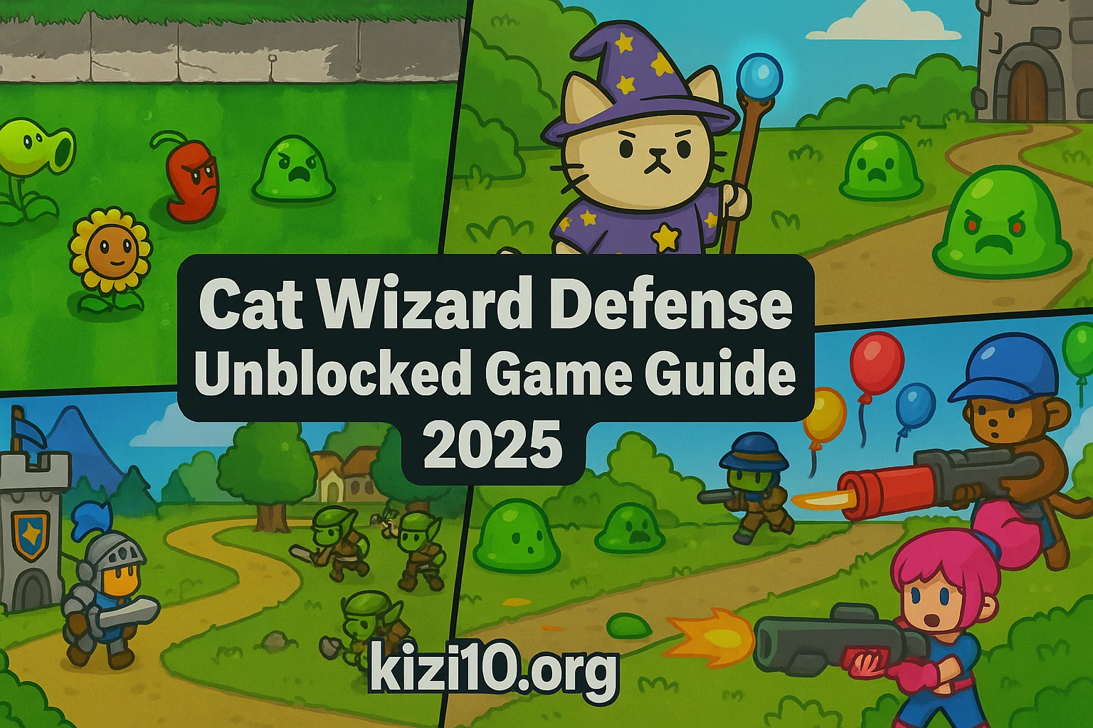 Cat Wizard Defense Unblocked Game Guide image