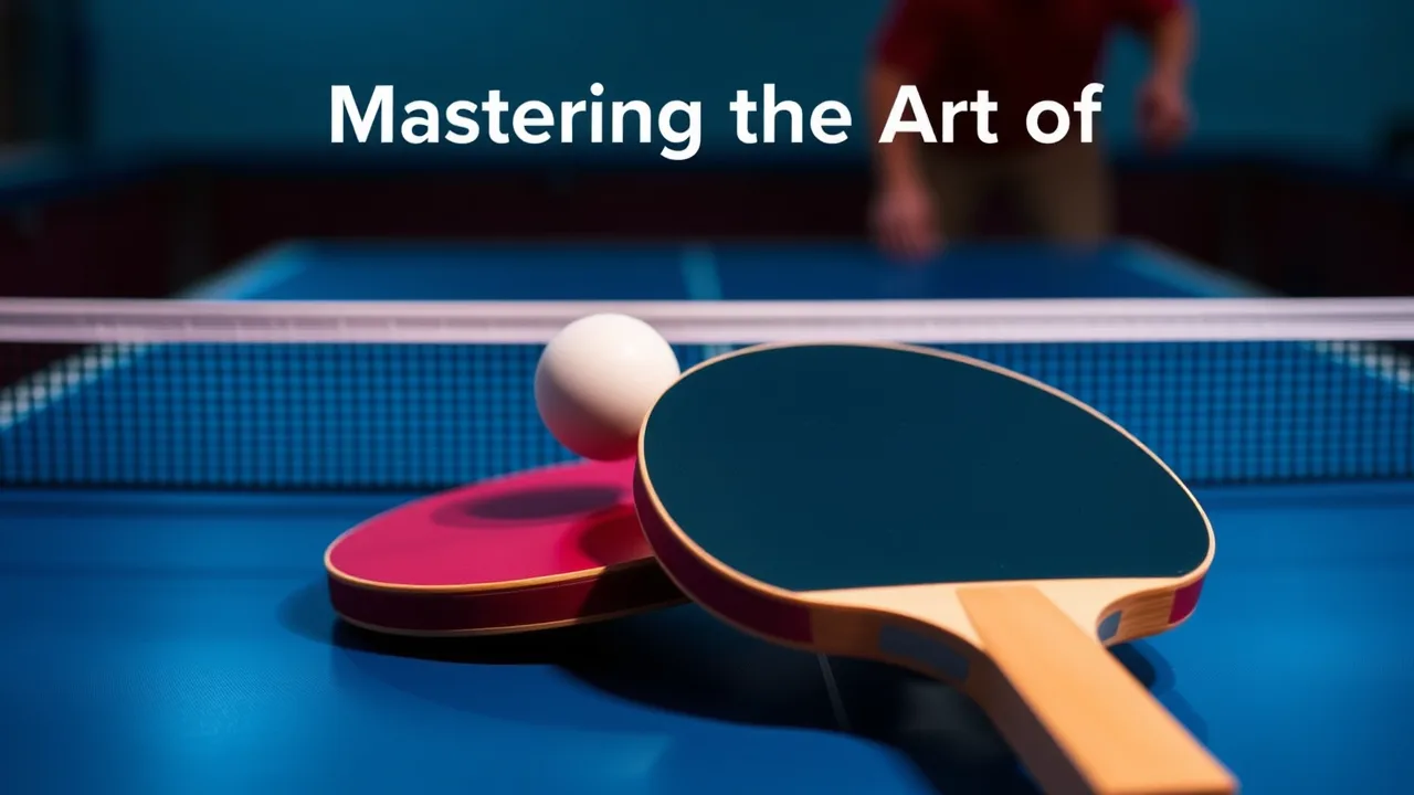 Mastering the Art of ping pong image