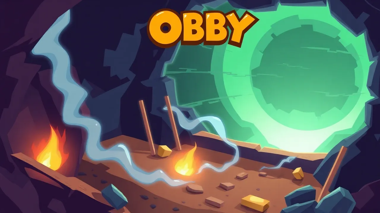 Unlocking the Secrets of Obby Dig to the Center of the Earth image