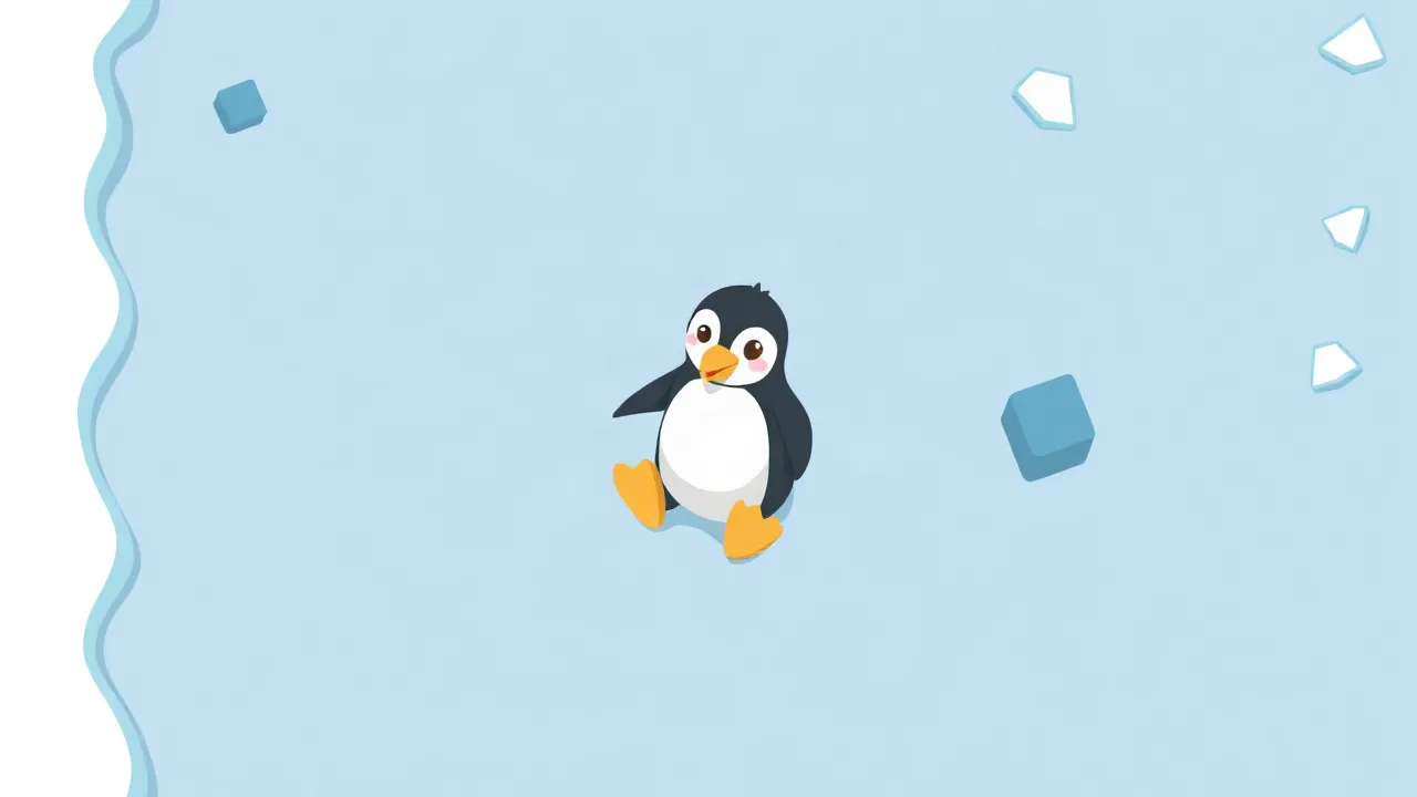 Chill Out and Play Please Can Playpush Penguins on Ice image