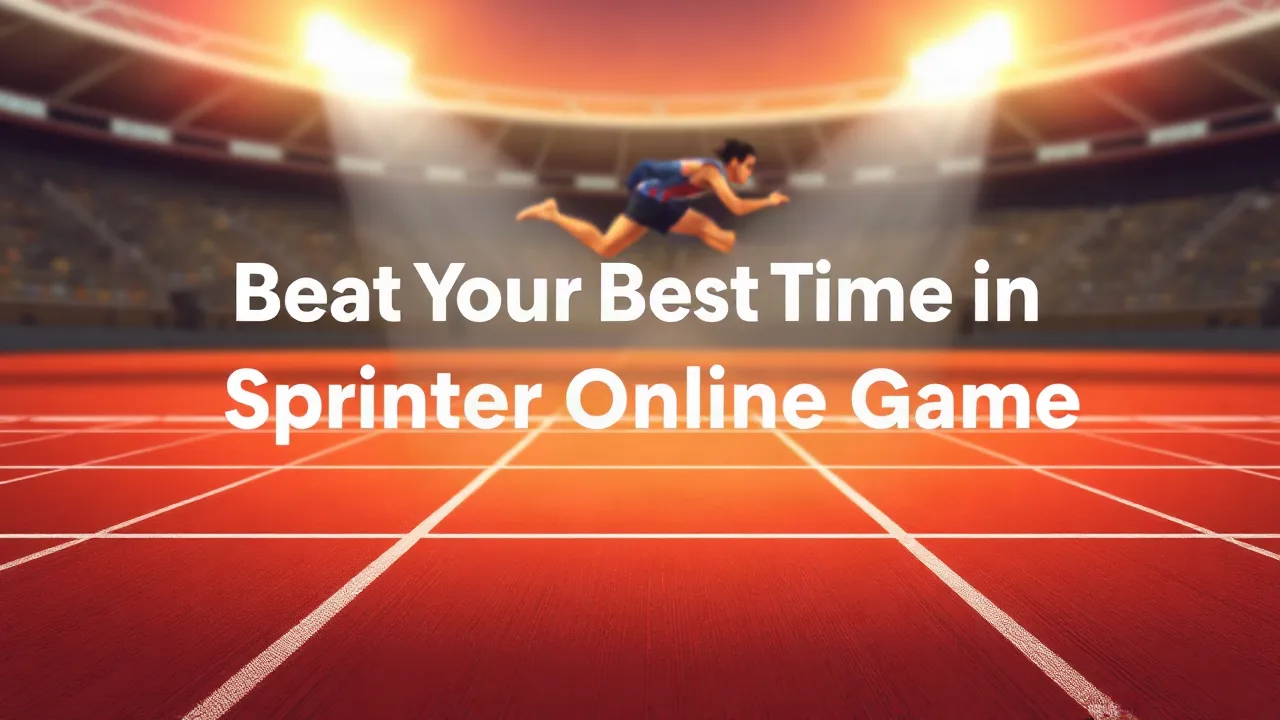 Beat Your Best Time in Sprinter Online Game image