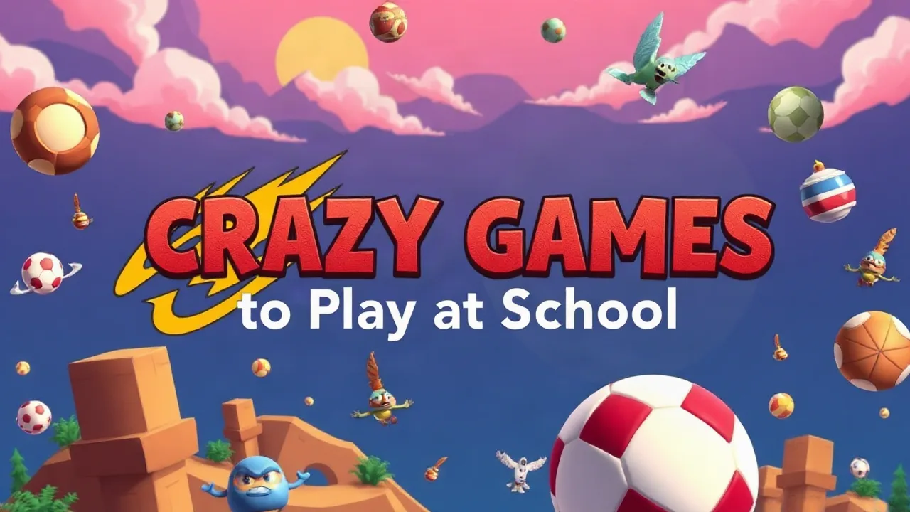 Top Unblocked Crazy Games to Play at School image