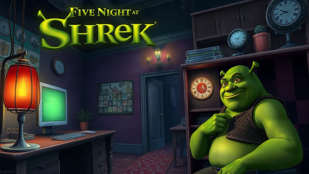 Surviving the Night in Five Night at Shrek's Hotel 1 image