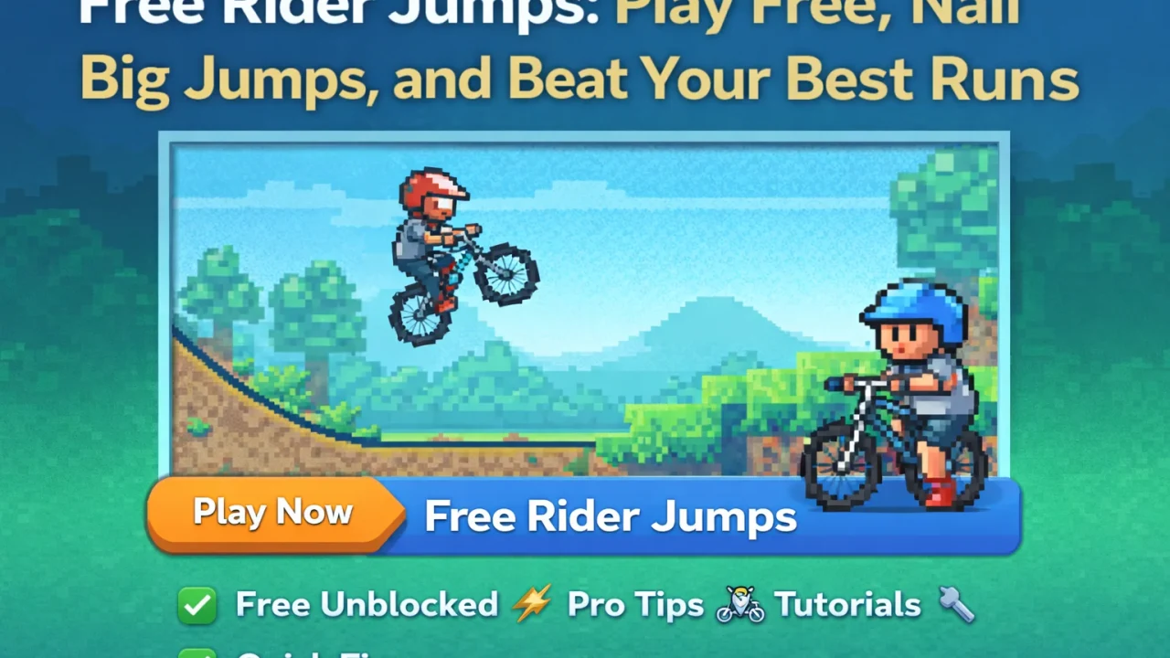Free Rider Jumps: Play Free, Nail Big Jumps, and Beat Your Best Runs image