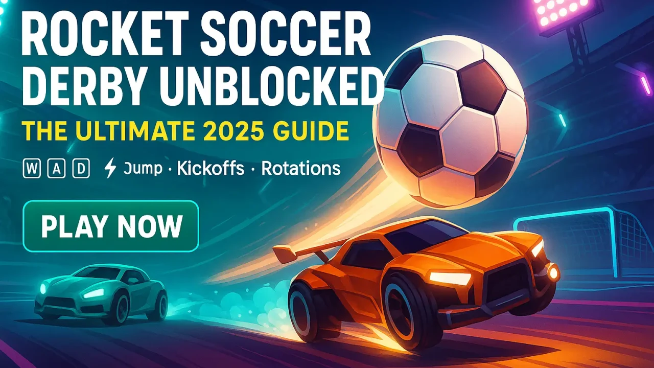 Rocket Soccer Derby Unblocked  Master Every Move in 2025 image