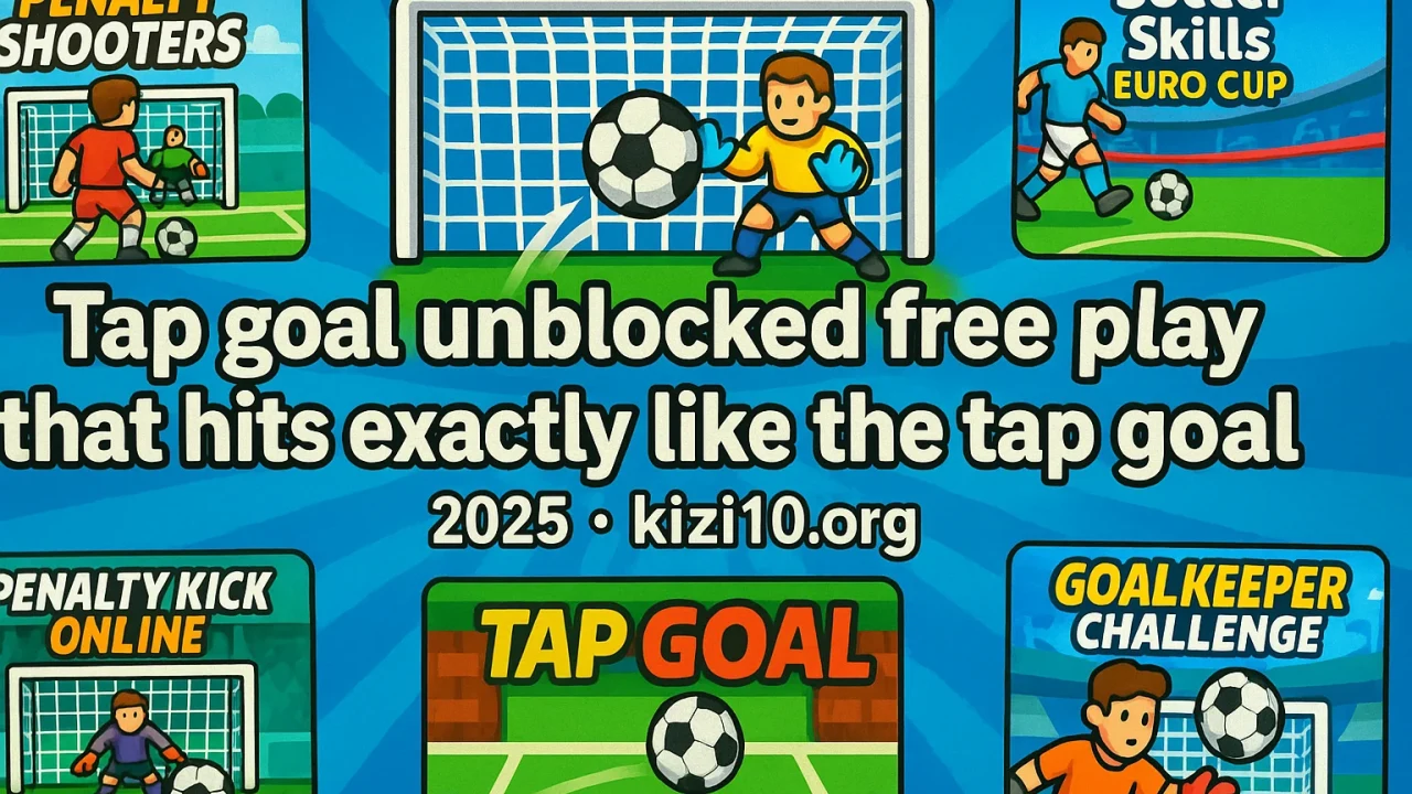 Tap goal unblocked free play that hits exactly like the tap goal image