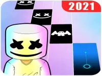Marshmello Music Dance : Piano Tiles image