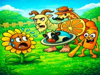 Plants vs Brainrots 2D image