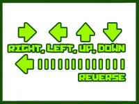 Right, left, up, down, reverse image