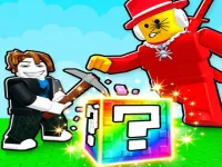 Break Brainrot Lucky Blocks! Obby Tycoon 3D image