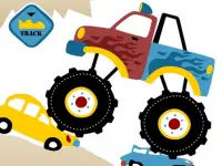Animal Monster Trucks Difference image