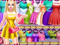 Cheerleader Magazine Dress & Makeover for Girls image