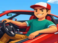 Cars under the city sky image