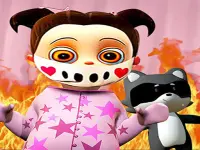 Scary Baby Pink Horror Game image