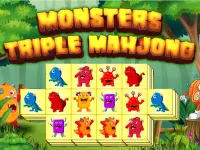 Monster Triple Mahjong image