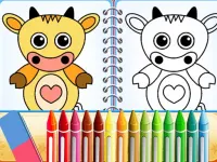Lovely Pets Coloring Pages image