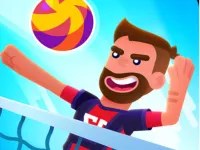 Monster head soccer volleyball Game image