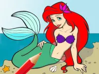 Princess Coloring Game image