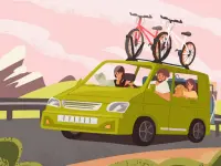 Family Travel Jigsaw image