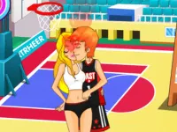 Basketball Kissing image