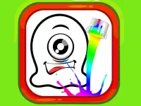 Coloring Book Alien Family image