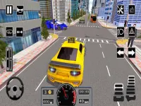Modern City Taxi Car Simulator image