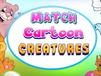 Match Cartoon Creatures image
