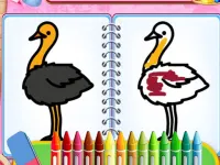 Coloring Birds Game image