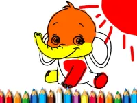 Elephant Coloring Book image