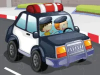 Police Cars Jigsaw image