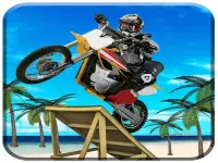 Beach Bike Stunts Game image