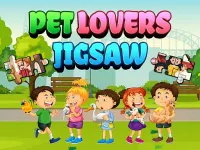 Pet Lovers Jigsaw image
